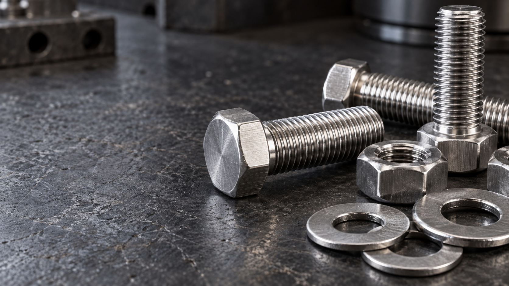 Stainless Steel Nut Bolt detail view 2